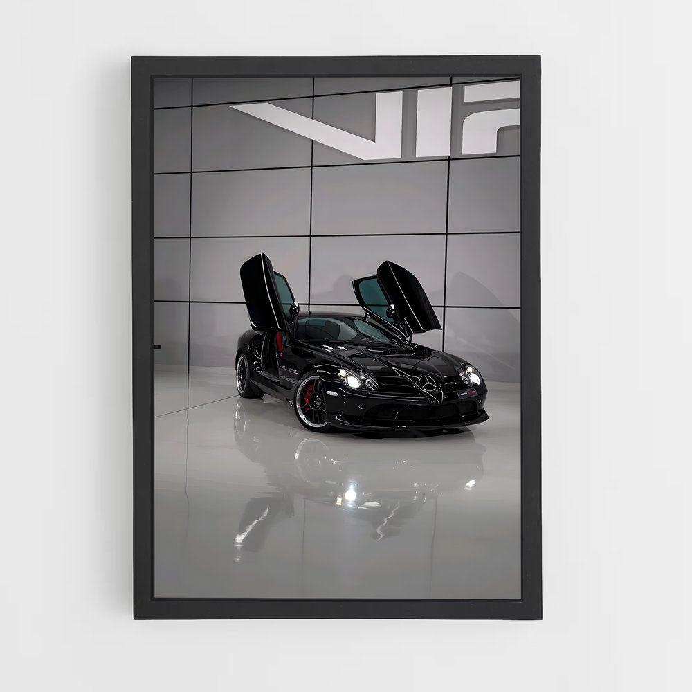 Poster Éblouissant SLR McLaren – affiche Mercedes (vue 2)